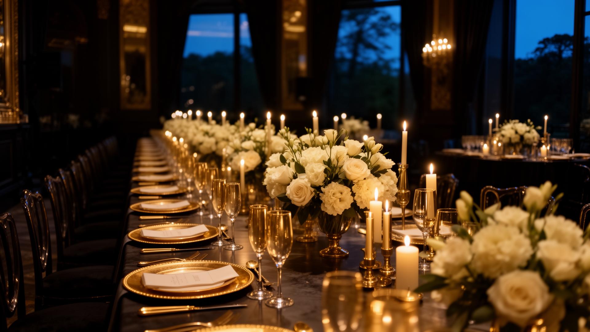 Luxury candle-lit banquet by Feast & Fest